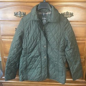 LL Bean Women’s Quilted Riding Jacket
